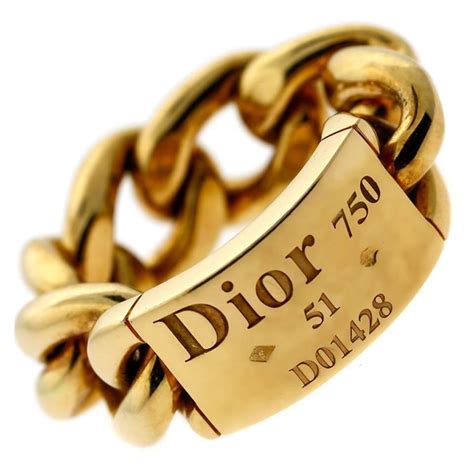 dior ring herren gold|christian Dior rings for sale.